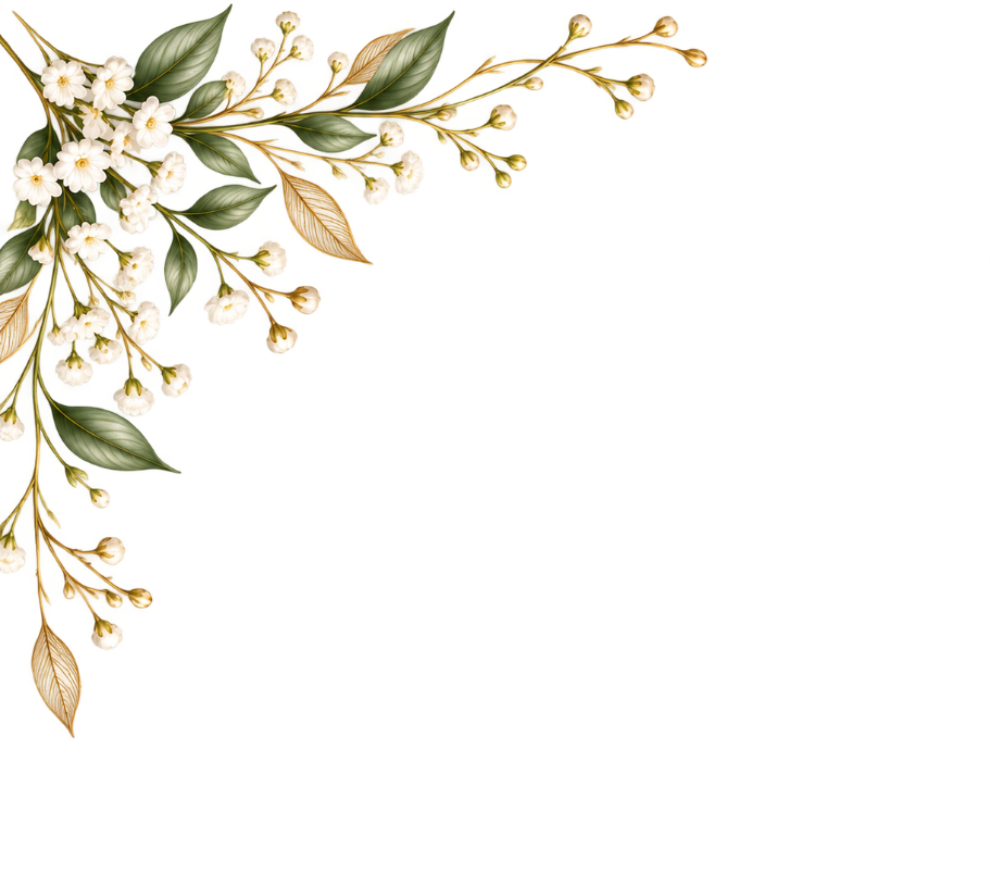Botanical Floral Ornament